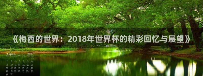 世界杯:《梅西的世界:2018年世界杯的精彩回忆与展望》